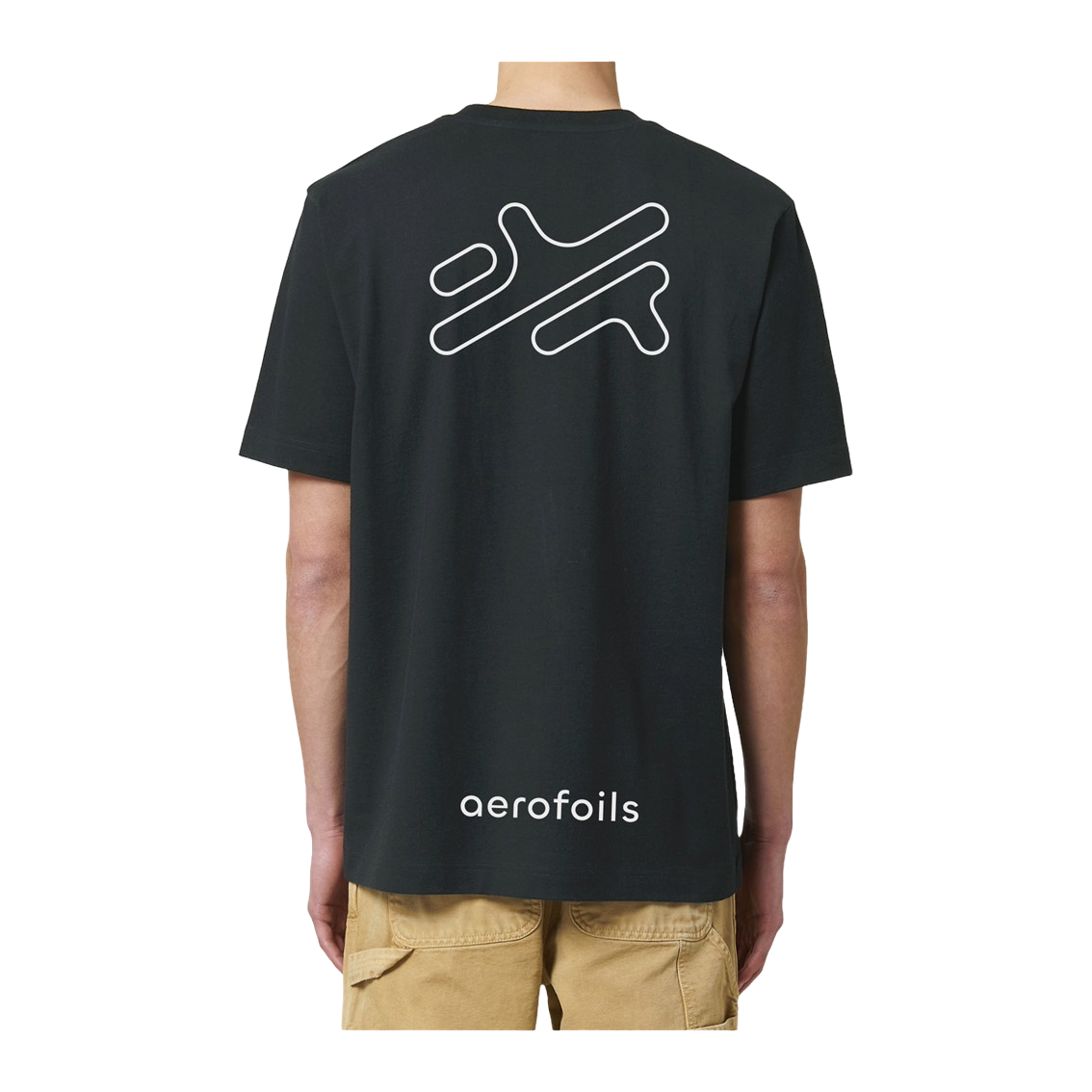 Aerofoils eFoil Logo T-Shirt (Black)