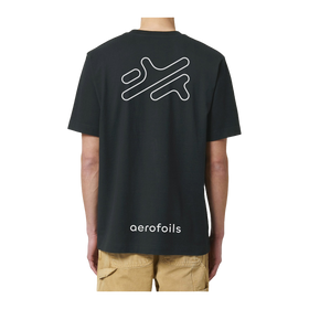 Aerofoils eFoil Logo T-Shirt (Black)