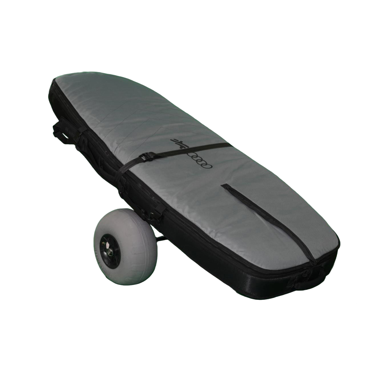 Carro para tabla con ruedas globo
