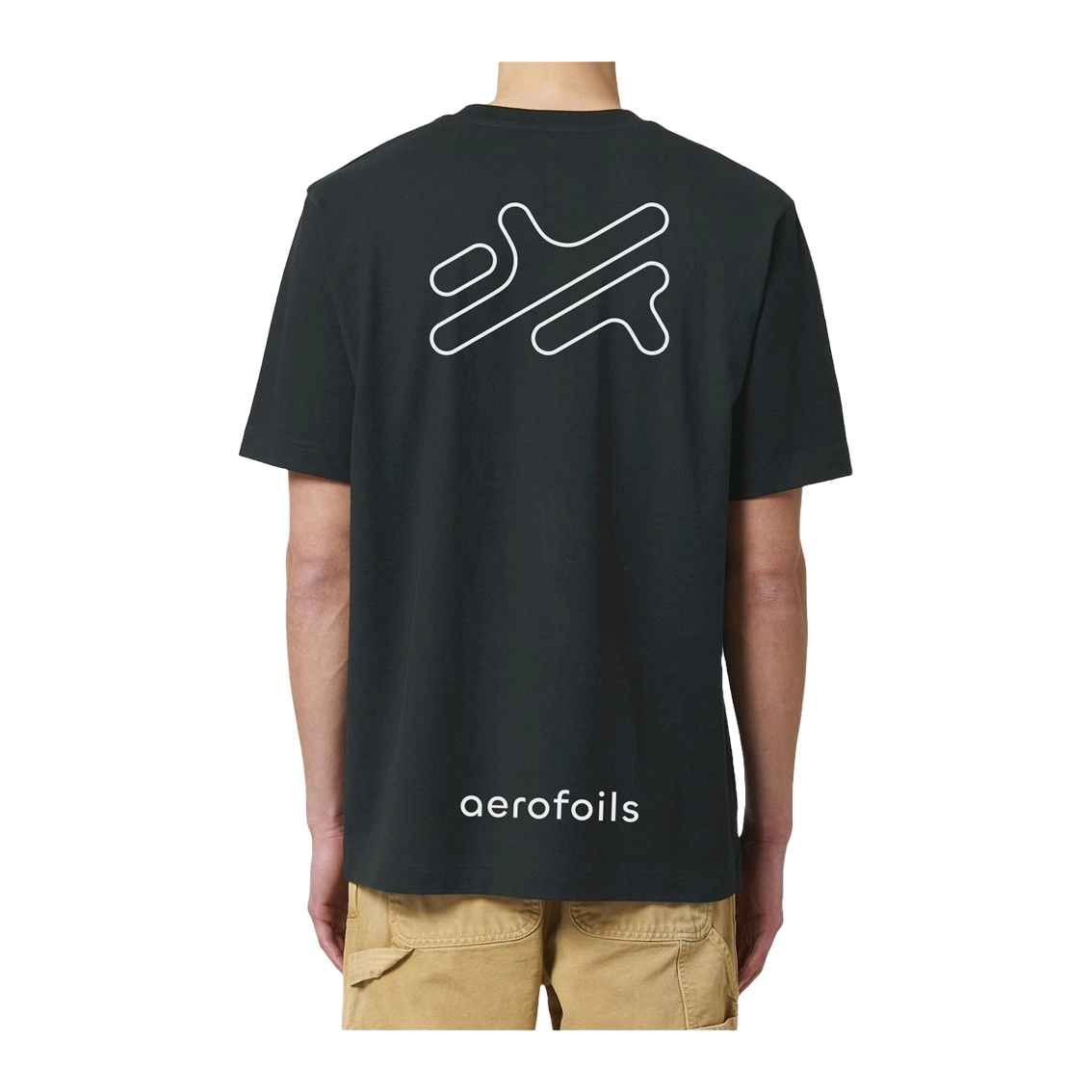 Aerofoils eFoil Logo T-Shirt (Black)